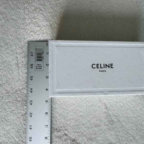 Celine Authentic Gift Jewellery Sunglasses Box Empty EUC Black White Storage - Picture 5 of 6
